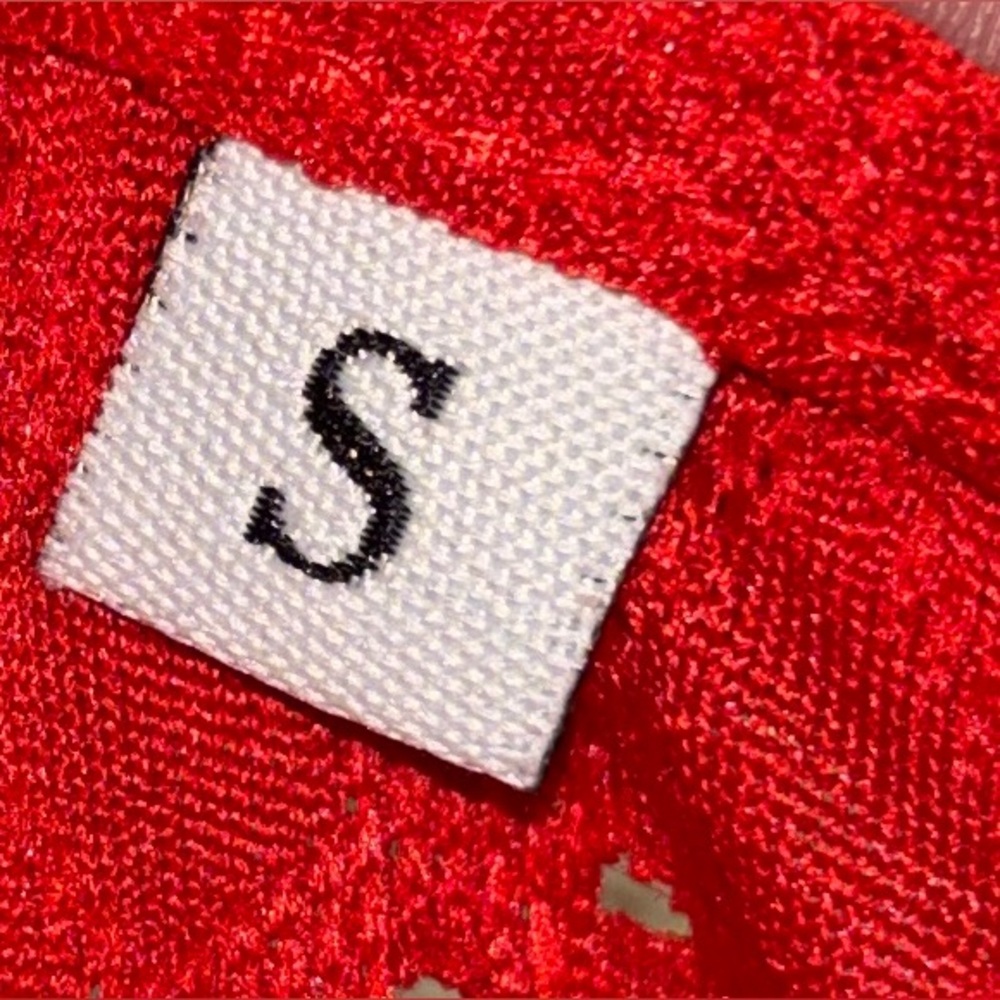 Red Ruffled Women's Top - Picture 6 of 6